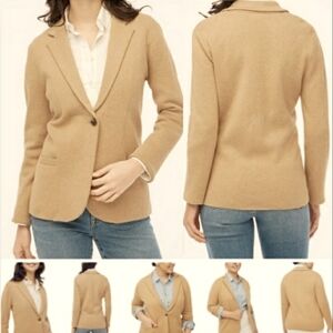 NWOT J Crew Schoolboy  Sweater Blazer Ladies XL